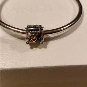 Authentic Retired Pandora Jewelery Box Charm